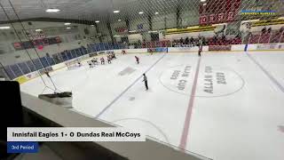 Allan Cup 2023  Innisfail Eagles vs Dundas Real McCoys [upl. by Enale]