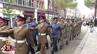 Croydon Remembrance Sunday Parade 101124 [upl. by Cardon]