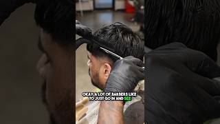 Refining Bulk Areas with Shear Over Comb to Create a Smooth Blendicuthair4fun barber barbershop [upl. by Letnoj]