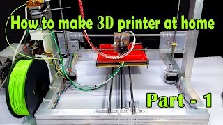 How to make 3D printer at low cost Part  1 [upl. by Badger]