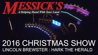 Messicks 2016 Christmas Light Show Video  Lincoln Brewster  Hark the Herald [upl. by Bethina]