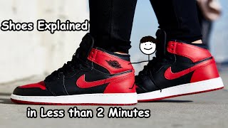 Shoes Explained in Less than 2 Minutes [upl. by Geesey665]