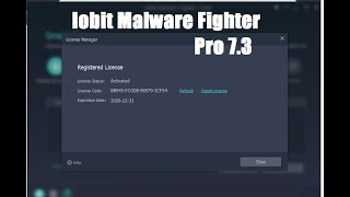 iobit malware fighter 73 Pro key 2020 [upl. by Valentina806]