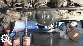 FJ Cruiser Rear Differential Oil Change [upl. by Kanor320]