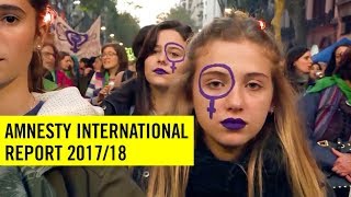 Amnesty International Report 201718 [upl. by Ahseihs837]