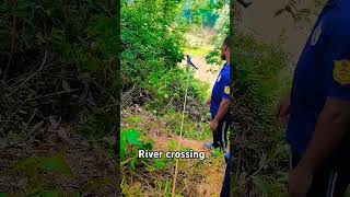 River crossing ASTC khagrachari Bangladesh police specialized training [upl. by Dorice709]