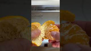 みかんの剥き方 How to peel a mandarin orange [upl. by Suki225]