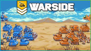 Warside  Pixelart Turnbased Tactical Strategy  DEMO Channel First Look [upl. by Yddet]