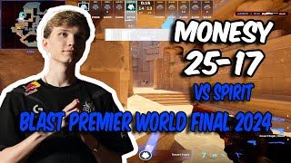 CS2 POV  G2 m0NESY 2517 vs Spirit Anubis  BLAST Premier World Final 2024 [upl. by Akenal]