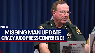 Grady Judd press conference on missing Polk County man [upl. by Geerts]