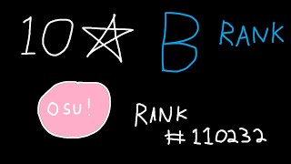 6 Digit B Ranks 10 Star Ranked Map  osu [upl. by Jethro]