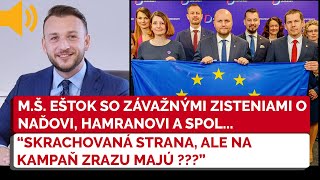 Z TOHTO SA NEVYKRÚTIA Matúš Šutaj Eštok vytiahol ZÁVAŽNÉ obvinenia na Demokratov  HLAS SD [upl. by Wiskind]