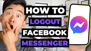 How To Logout Facebook Messenger [upl. by Danya]