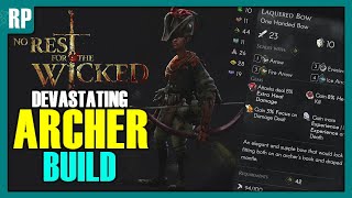 Devastating Archer Build in No Rest for the Wicked [upl. by Hedwiga]