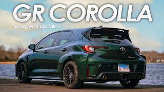 Toyota GR Corolla Ownership  1YR Update and Plans [upl. by Asenav]