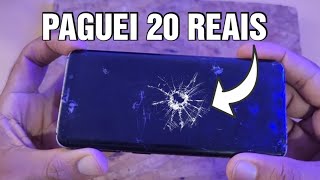 Paguei 20 reais em um samsung S9 garimpo [upl. by Niar]