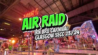 Air Raid MK2 4K POV at Irn Bru Carnival Glasgow SECC December 2023 [upl. by Adolpho]