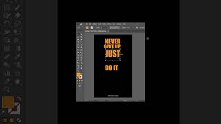 Text block script in illustrator🔥shorts ytshorts illustrator [upl. by Cleodell]