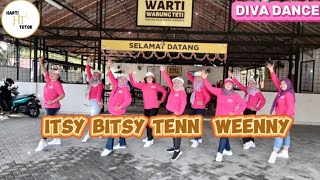 ITSY BITSY TENNY WEENNY  Line Dance  Choreo by Wiwiek Djohan amp Miske FP INA by DIVA DANCE [upl. by Iran]