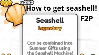 Pet Sim 99HOW TO GET SEASHELL EASY [upl. by Robenia870]