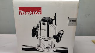 Makita RP1800  Router 1850W  Collet Chuck 12mm or 12quot [upl. by Chavez244]