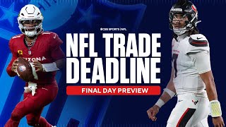 Former NFL General Manager PREDICTS moves to expect on final day of NFL Trade Deadline [upl. by Dasi]