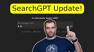 Openai SearchGPT UPDATE di addio a Google [upl. by Alesram]