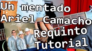 Un mentado Ariel Camacho  Los Plebes del Rancho  Guitarra requinto tutorial [upl. by Deron157]