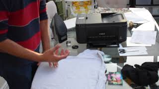 Dark Transfer Paper Application [upl. by Sergu]