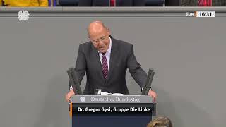 Dr Gregor Gysi Die Linke [upl. by Ahsiuqal407]