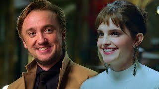 Harry Potter Reunion Emma Watson and Tom Felton Address Their Close Relationship [upl. by Ecinehs]