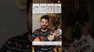 shorts Le Sentier de Neige ❄️ ukulele cover [upl. by Allekram]