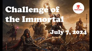 Challenge of the Immortal July 7 2024  Diablo Immortal [upl. by Nedroj708]