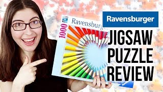 Jigsaw Puzzle Review Ravensburger 1000 Piece Puzzles [upl. by Crosley]