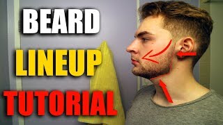 How To Line Up Your BeardBeard Line Up Tutorial [upl. by Haydon814]