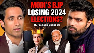 Will Modi’s BJP lose 2024 Lok Sabha Elections Indepth Analysis w Pradeep BhandariJanKiBaat1 [upl. by Hgielsel]