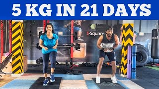 20 Mins 🔥 Non Stop Weightloss Home Workout to Burn Fat  RD Fitness  Weight loss Challenge Tamil [upl. by Tini791]