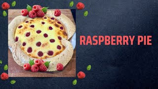 Raspberry Pie  Low Carb Raspberry Pie  Keto Raspberry Pie  No Sugar No Flour Pie [upl. by Filberte565]