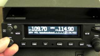 Garmins New GNC255A Navcomm Radio [upl. by Ahsaelat]