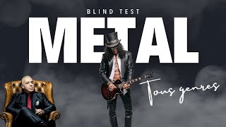 Blind Test 8  100 extraits Métal [upl. by Auohp]