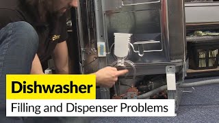 How to Diagnose Filling and Dispenser Problems in a Dishwasher [upl. by Samella]