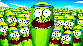 Creating INFINITE PICKLE RICKS In VIRTUAL REALITY [upl. by Myrah]