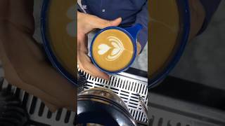 Speciality Coffee Training  Barista art skills  Coffee Latte Art Tutorial Coffee art tulip [upl. by Padgett]