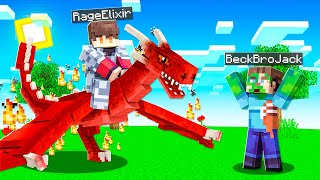 Taming My FIRST Pet DRAGON in Minecraft [upl. by Montgomery304]