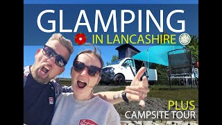 FAMILY CAMPING in Lancashire  Rossendale Campsite amp Campsite Tour  VWT6 Camper [upl. by Nataline]