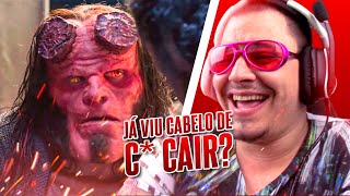 REACT  HELLBOY NO CABARÉ PARÓDIA REDUBLAGEM [upl. by Relyat450]