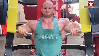 140KG in the OFFSEASON  Michal Krizo Motivation [upl. by Suirauqed203]