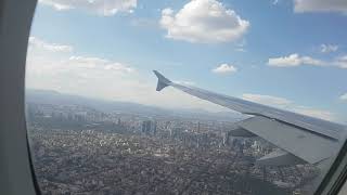 Air France a380 landing Mexico City [upl. by Crispas]