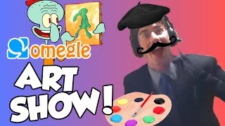 Omegle Funny Moments  Dinchers Art Show Hilarious Drawings for Strangers [upl. by Sells482]