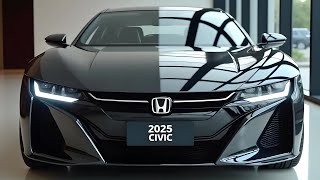 2025 Honda Civic The REVOLUTIONARY Redesign Everyones Talking About [upl. by Rickert]